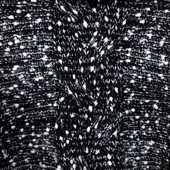 Patrizia Luca Milano Wool Turtleneck Sweater L/XL Black Knit - Picture 4 of 9